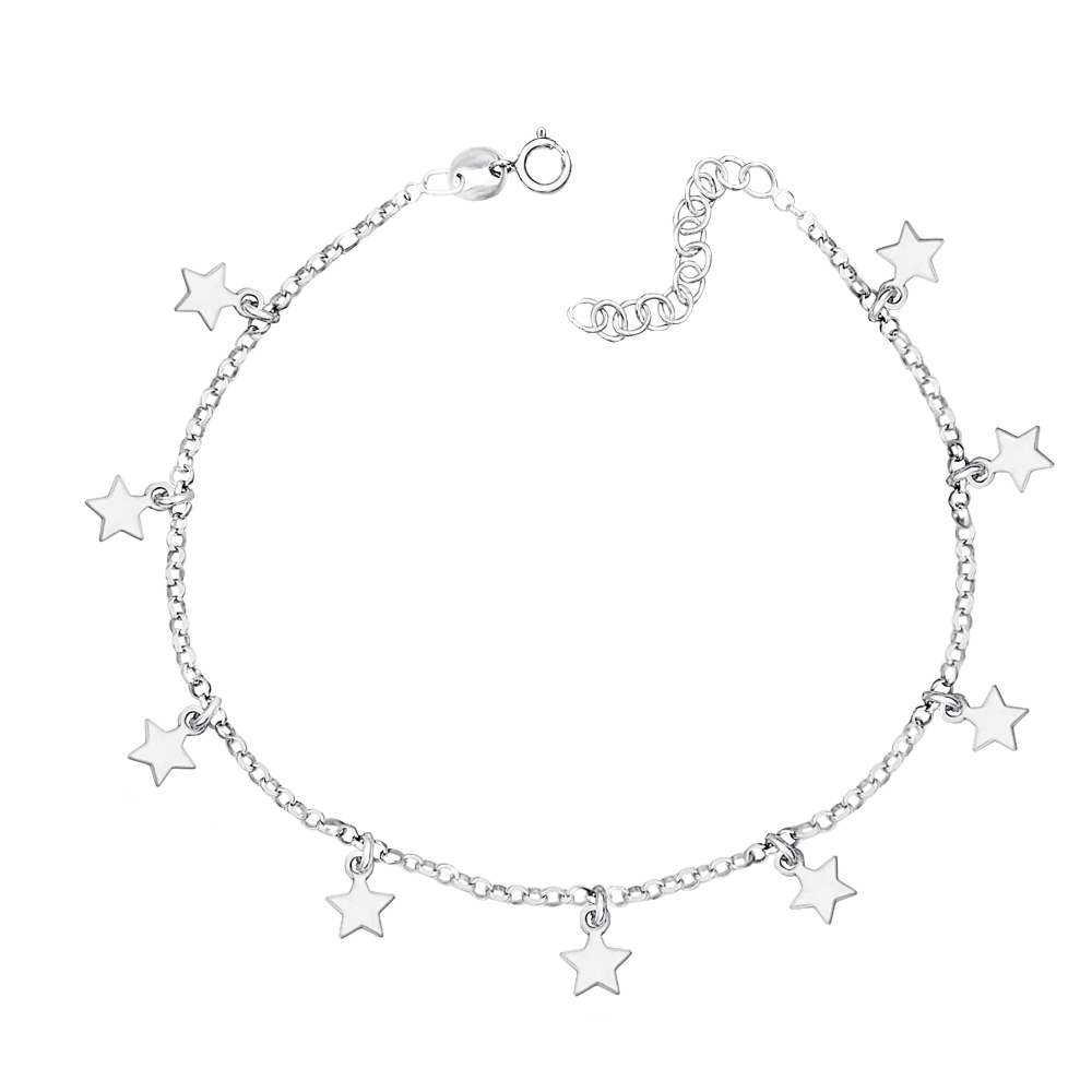 Серебряный браслет. Артикул AA290_BR-B/12