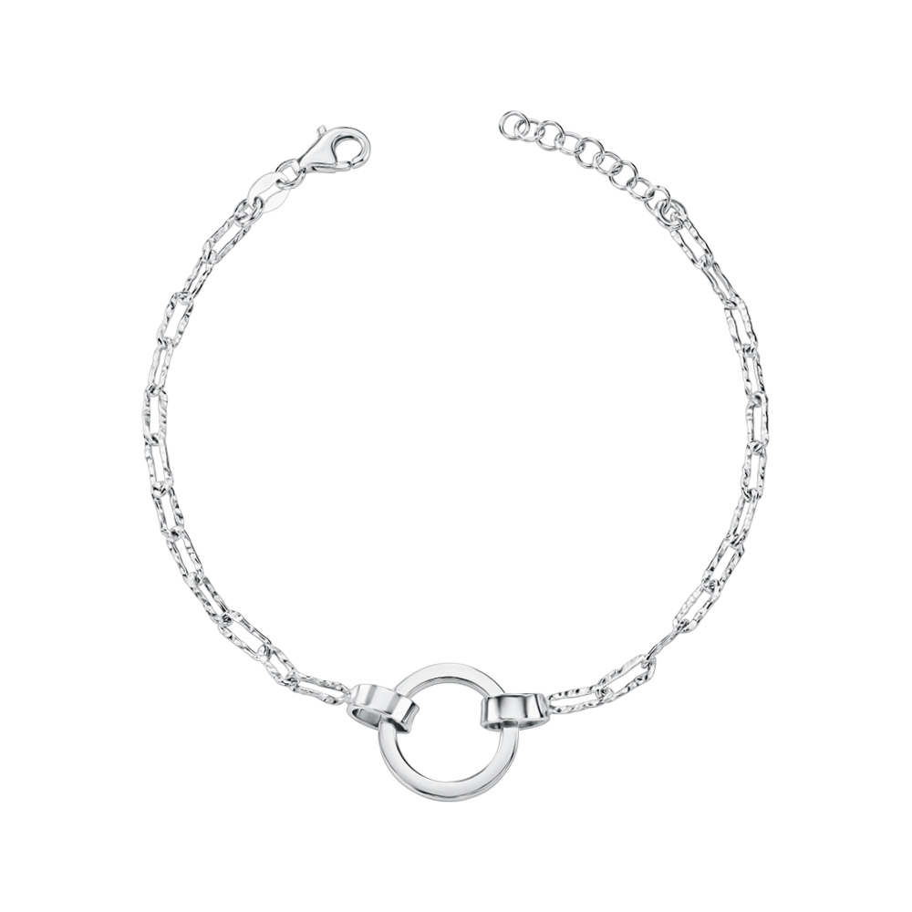 Серебряный браслет без вставки BRT  11389 RH-B/12