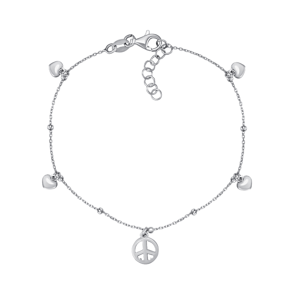 Серебряный браслет. Артикул BRT  10666 RH-B/12
