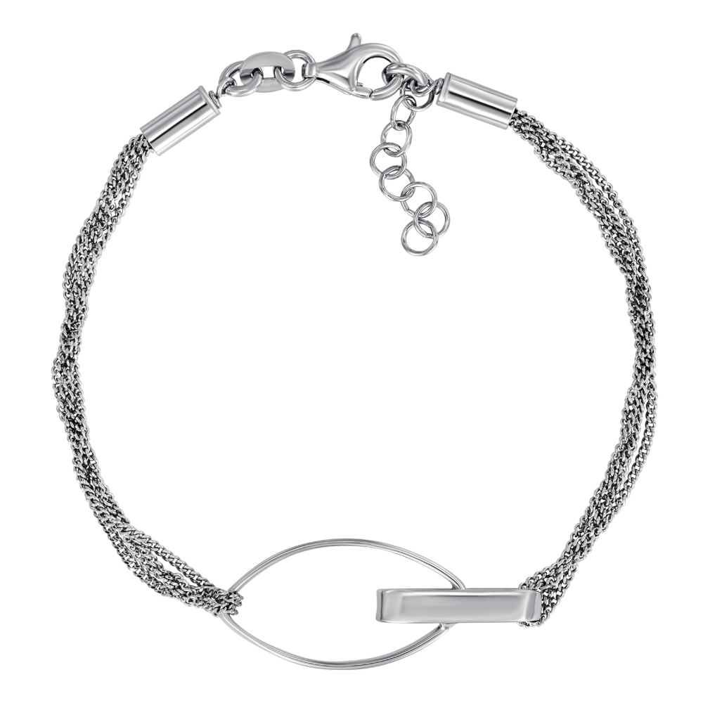 Серебряный браслет. Артикул BRT  10881 RH-B/12