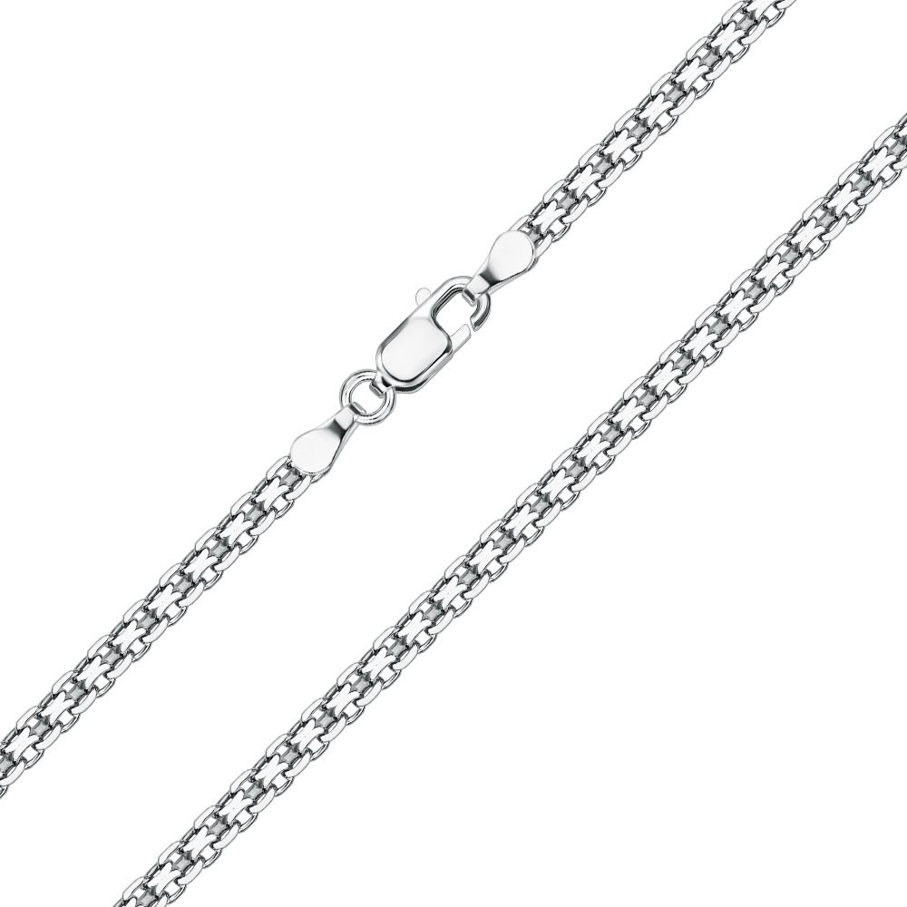 Серебряная цепочка BSK 040 Rod-L/12