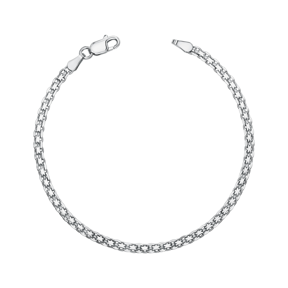 Серебряный браслет без вставки BSK 050 Rod-B/12