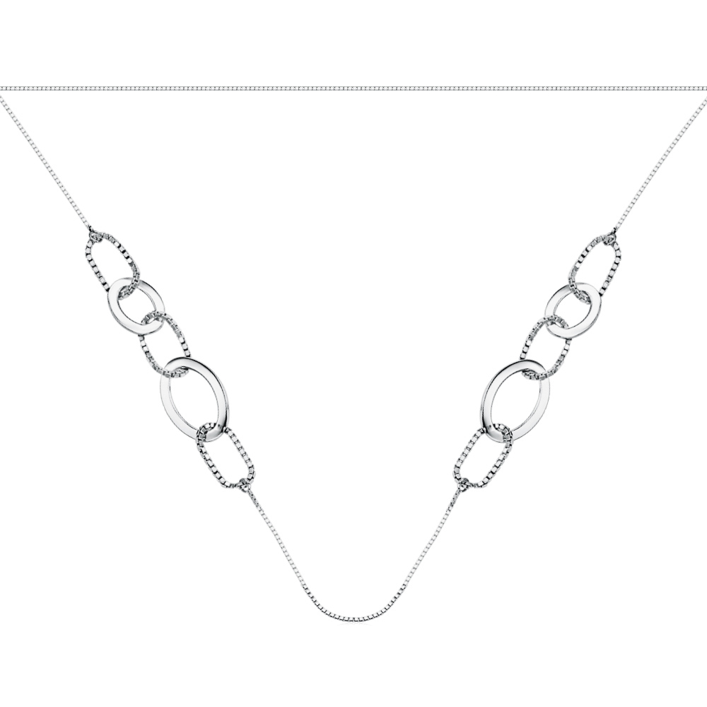 Серебряное колье CFAXD000194-K/12