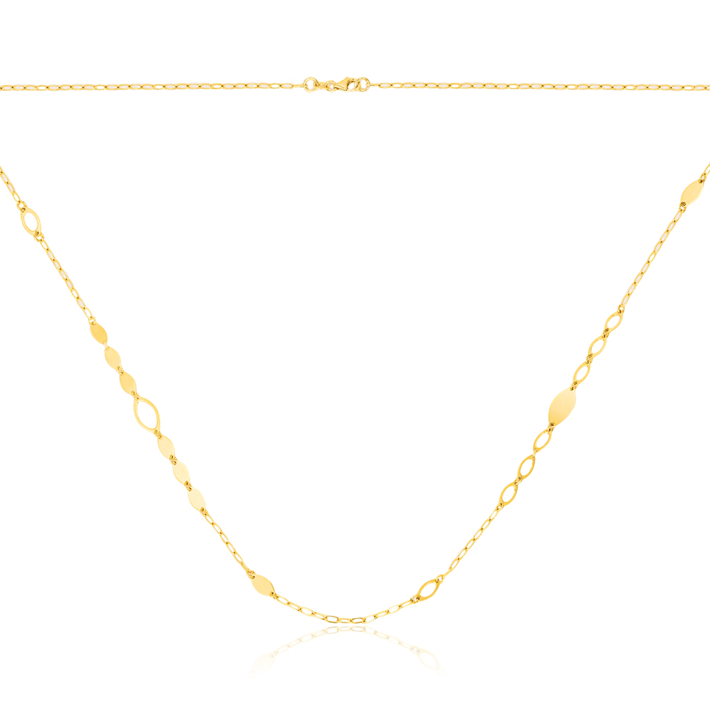 Срібне позолочене кольє без вставки CLT  11383 G-K/20