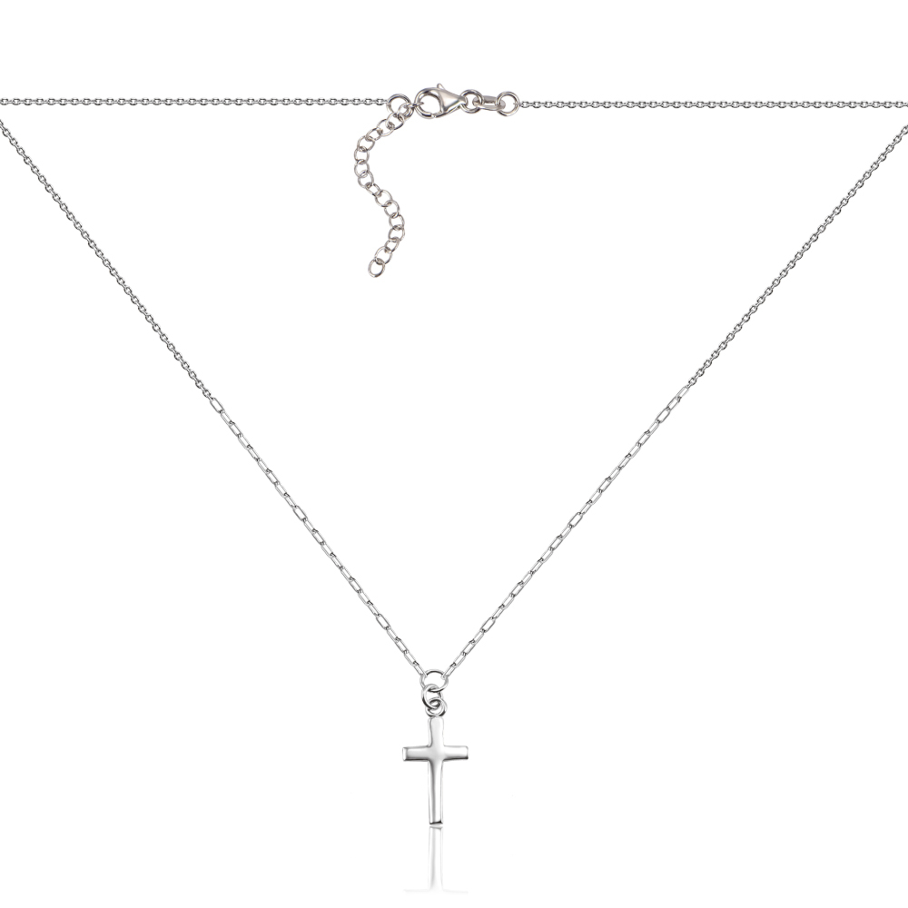 Серебряное колье. Артикул CLT  11443 G-K/12