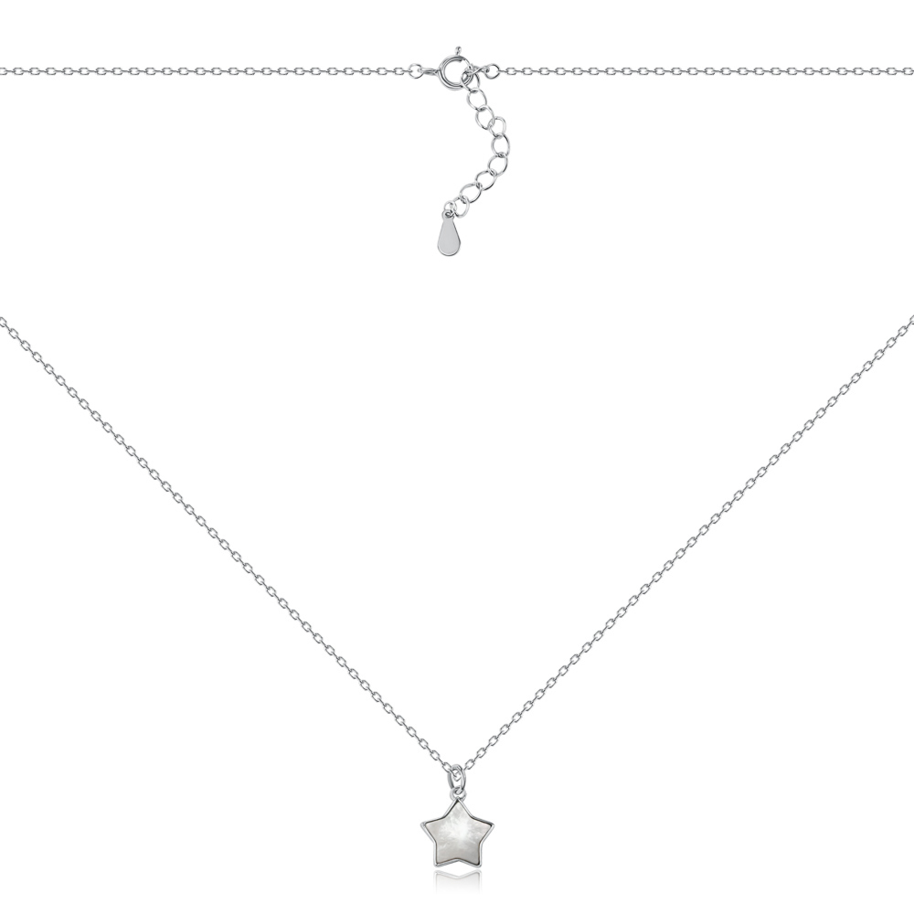 Серебряное колье. Артикул EN00985-K/12/1101