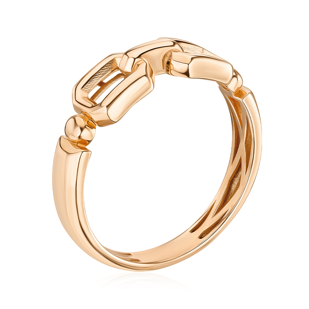 Золотое кольцо без вставки F-1263-R/01