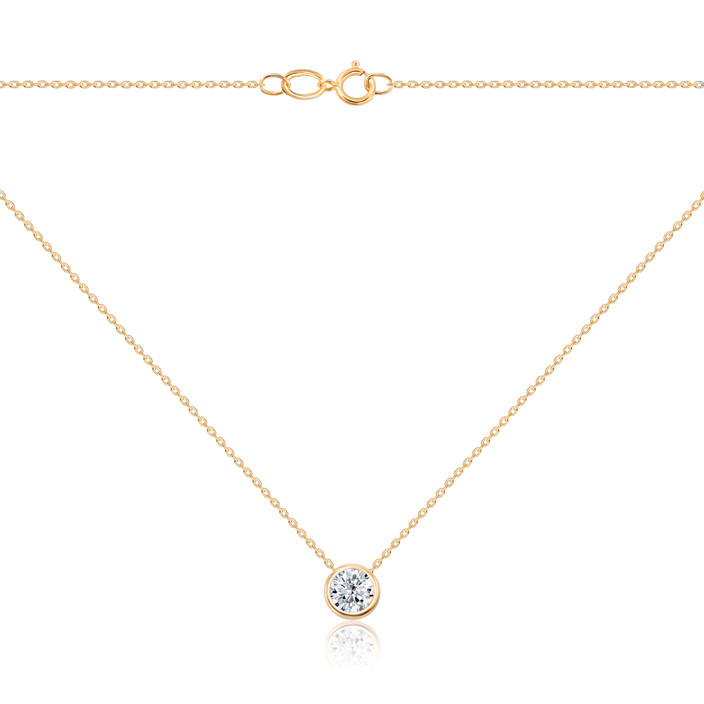 Золоте кольє F-2741-K/01/1