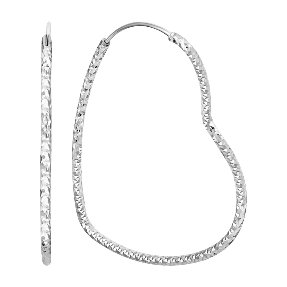 Серебряные серьги-конго. Артикул UG5FE13266