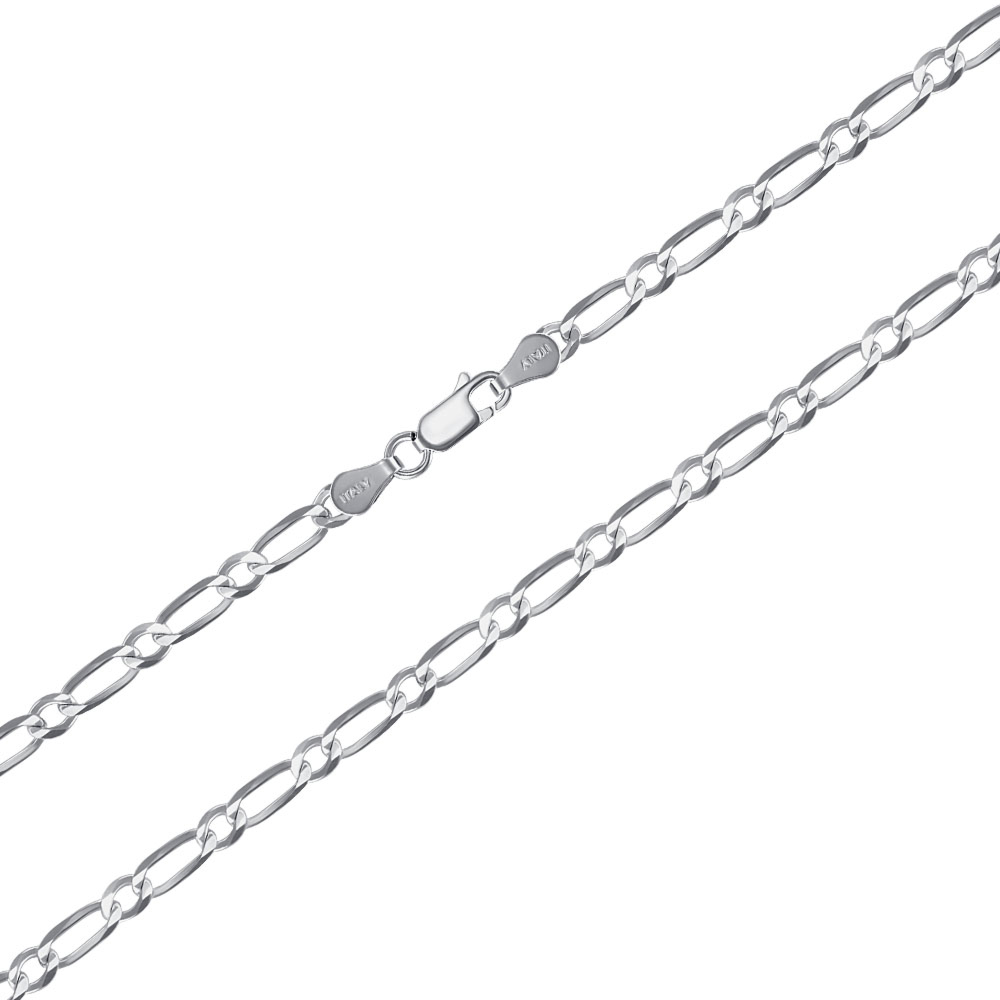 Срібний ланцюжок. Артикул 071 S. FLAT-1-L/12
