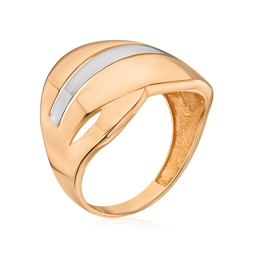 Золота каблучка без вставки G-4036-R/01