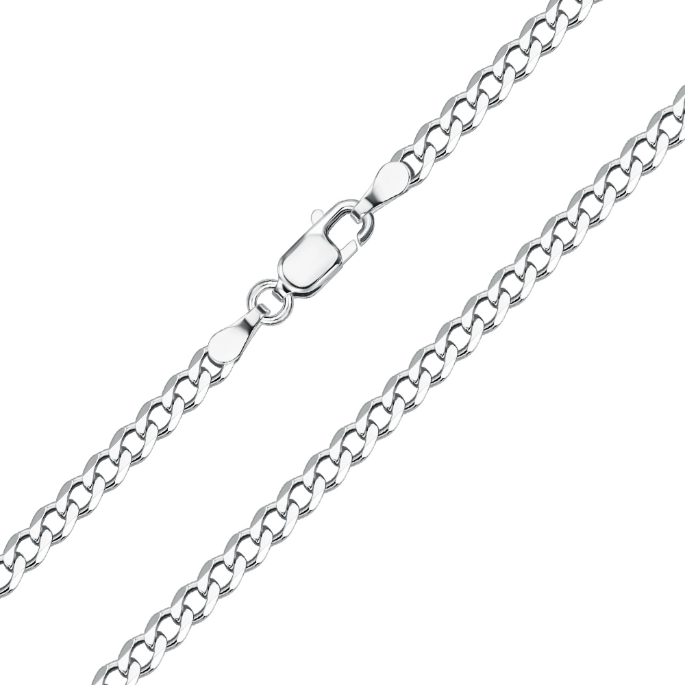 Срібний ланцюжок гурмет GDE SF 080 Rod-L/12