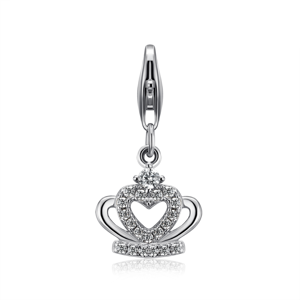 Серебряная подвеска с фианитами. Артикул GP01700A-P/12/1