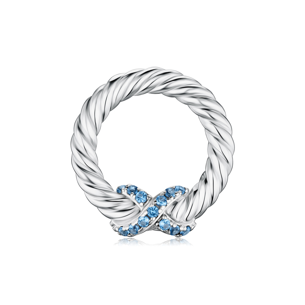 Серебряная подвеска с фианитами GP01818A-P/12/1273