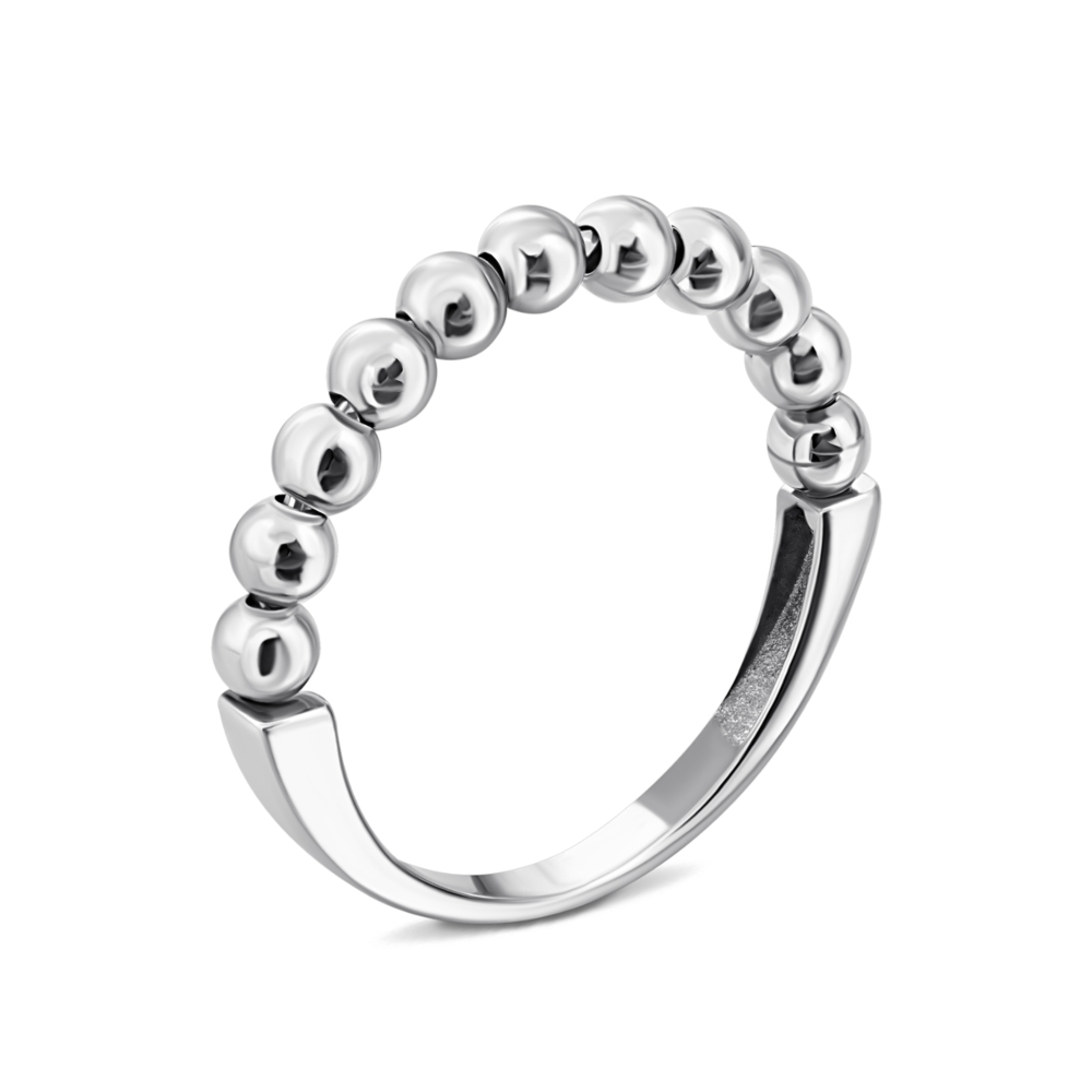Серебряное кольцо без вставки. Артикул UG5H3TR-02050-1