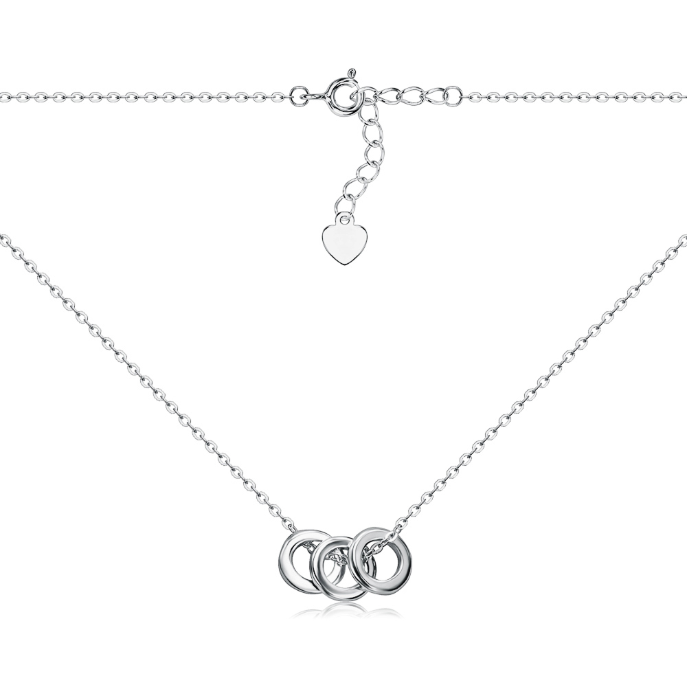 Срібне кольє без вставки JC02316-K/12/1