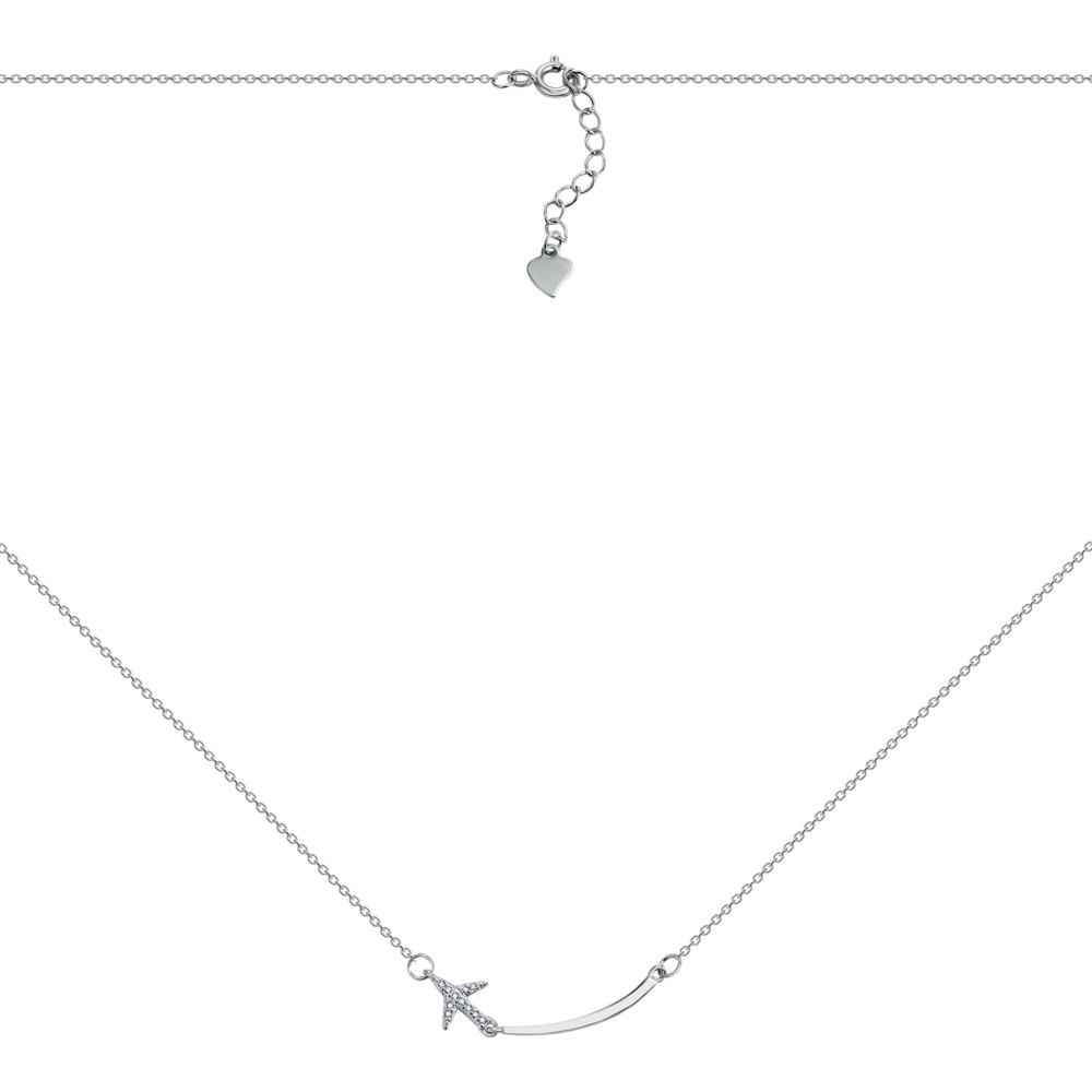 Серебряное колье. Артикул JC02396-K/12/1