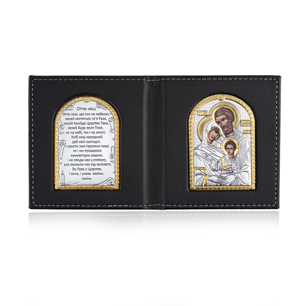 Серебряная икона. Артикул K/005G/UA