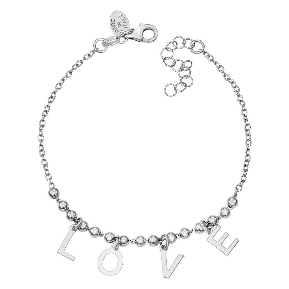 Серебряный браслет Love. Артикул KCV255_BR-B/12