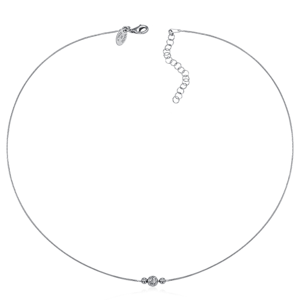 Срібне кольє. Артикул KCV267_CL-K/12