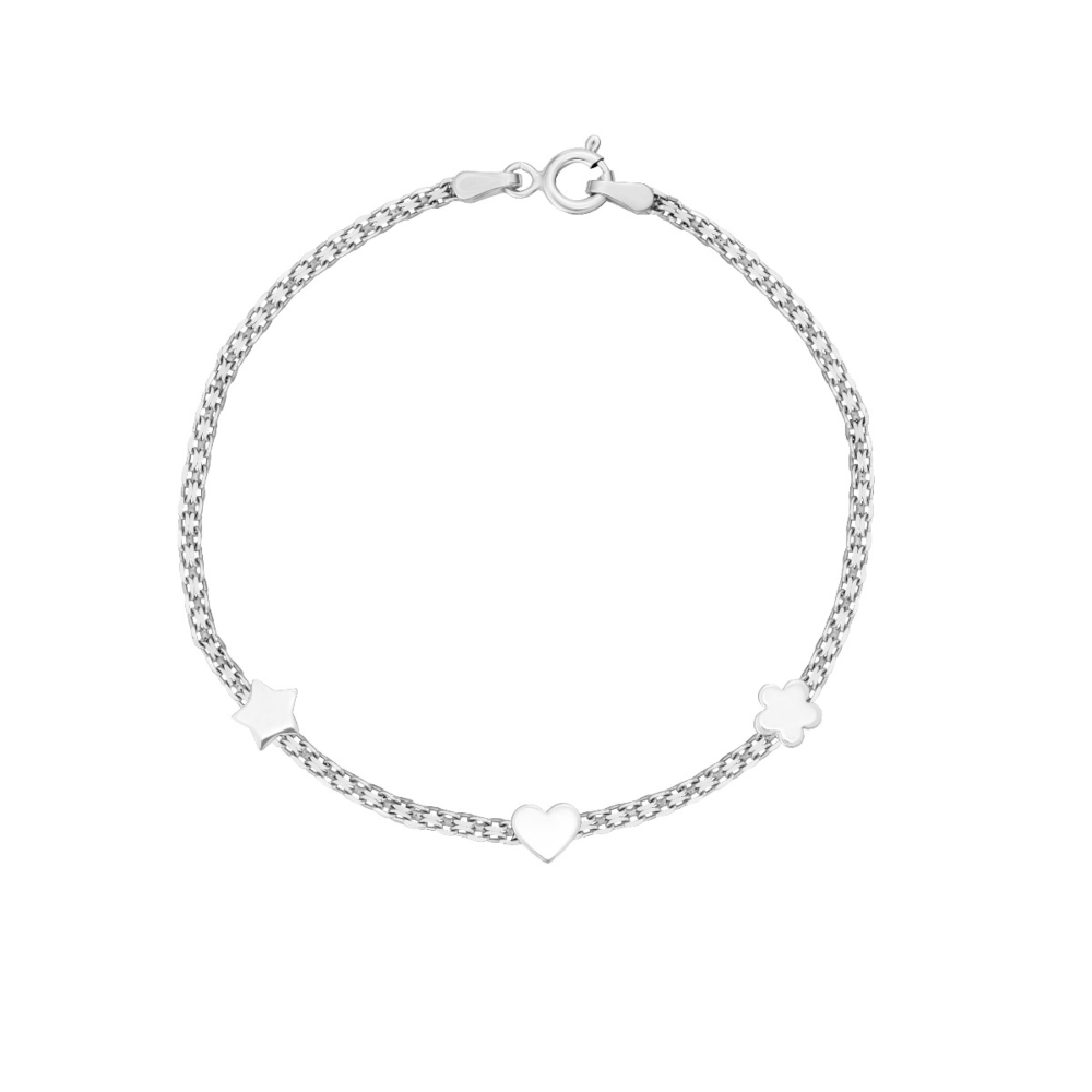 Серебряный браслет. Артикул L64_BR-B/12