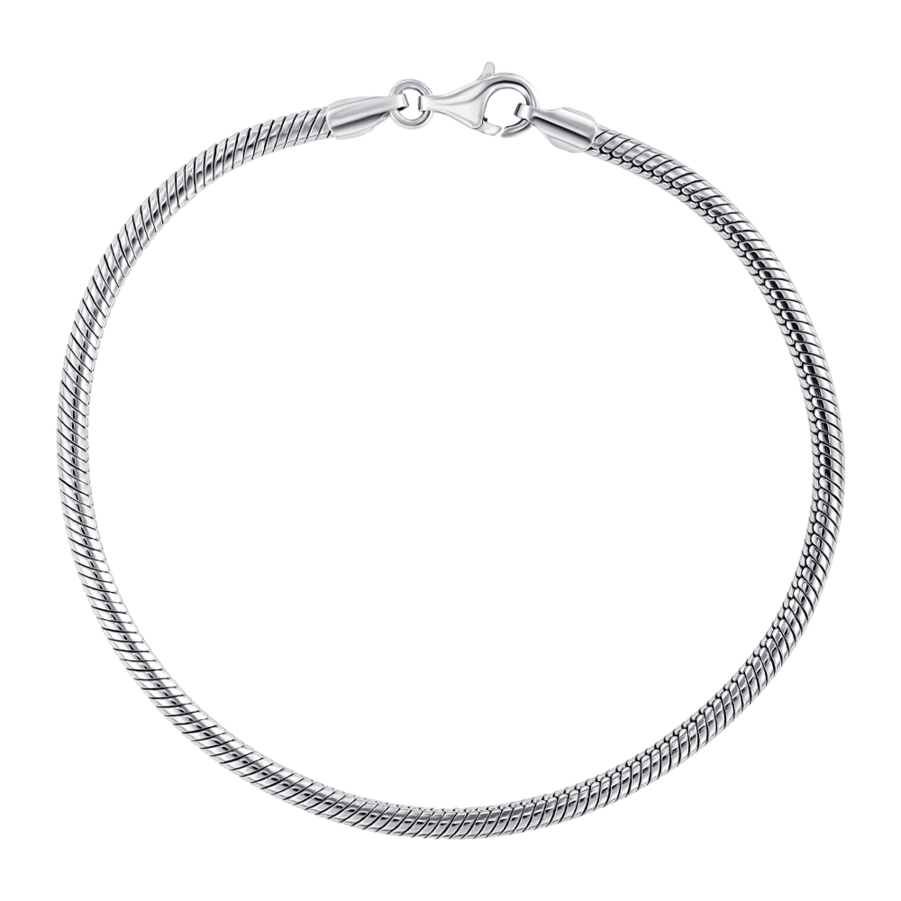 Серебряный браслет. Артикул MGC RND 080 Rod-B/12