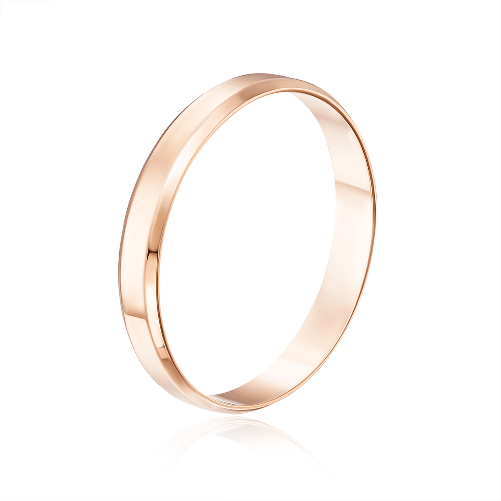 Обручальное кольцо классическое. Артикул 1003/1-375