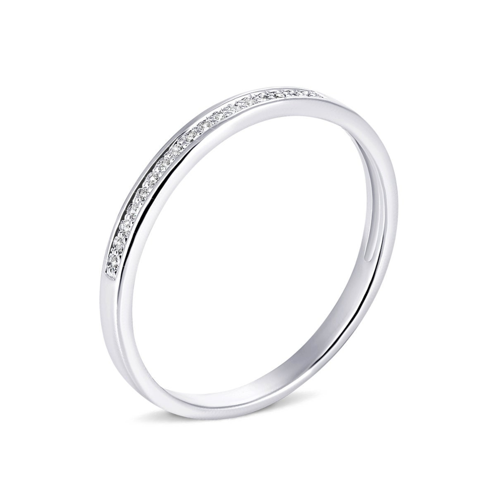 Обручальное кольцо с бриллиантами. Артикул UG510156/0.8S б