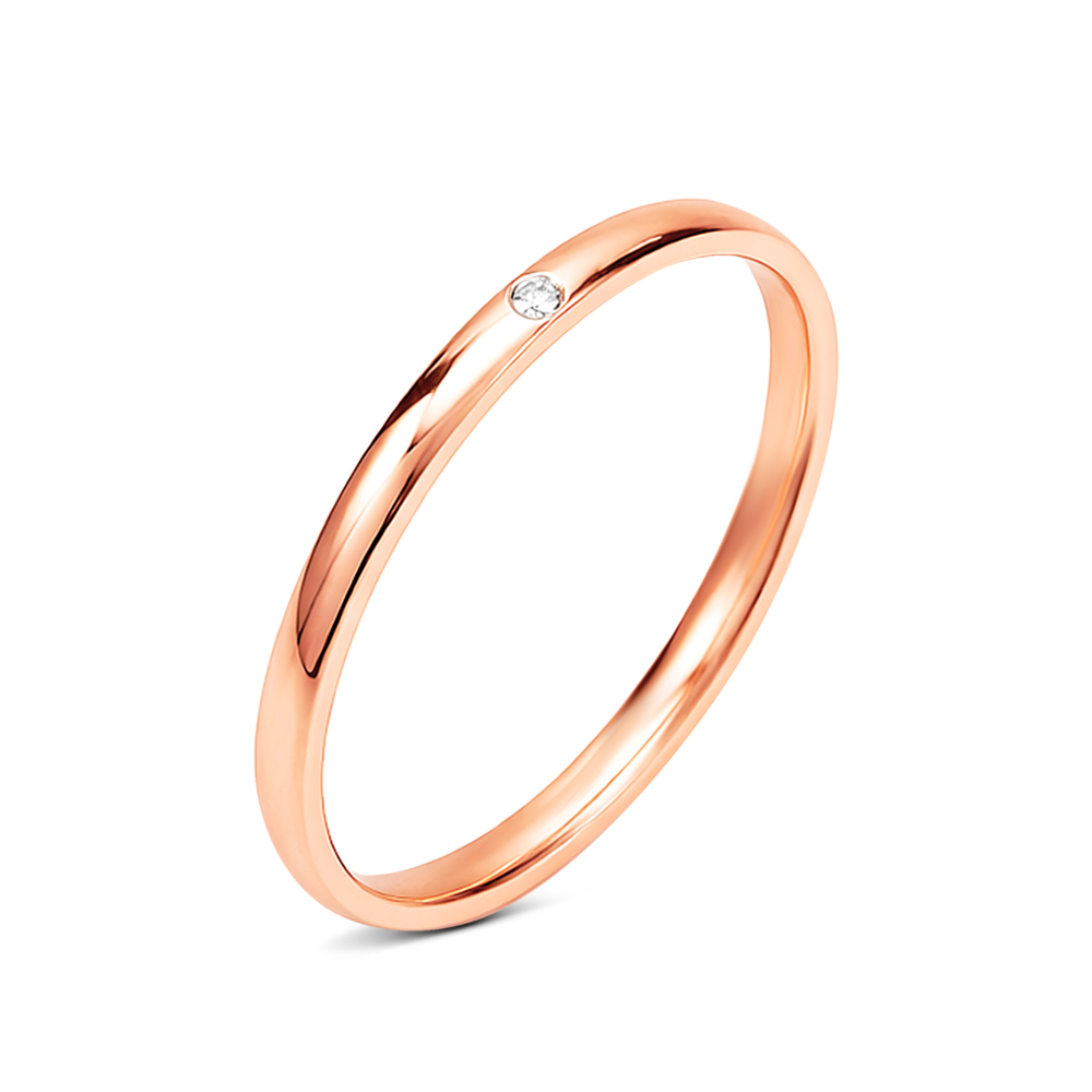 Обручка з діамантом. Артикул UG518/0430/00/01/01