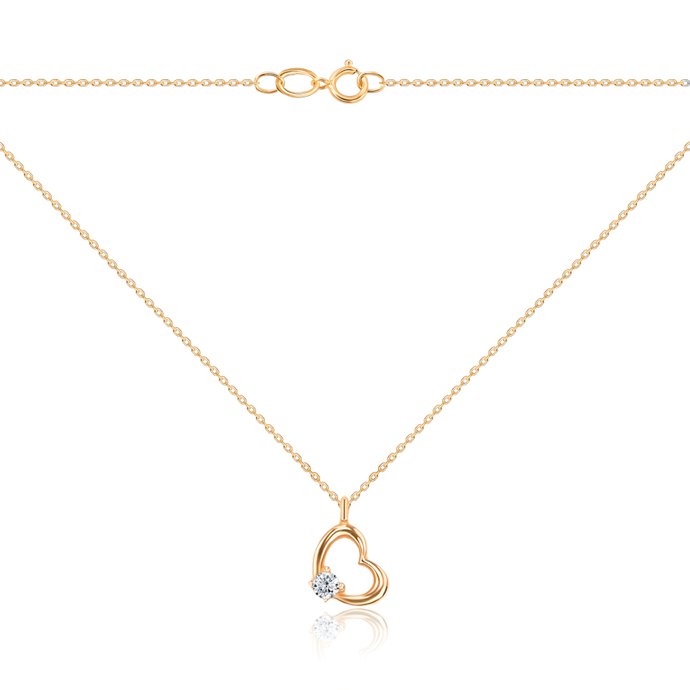 Золотое колье P-404-К/01/1