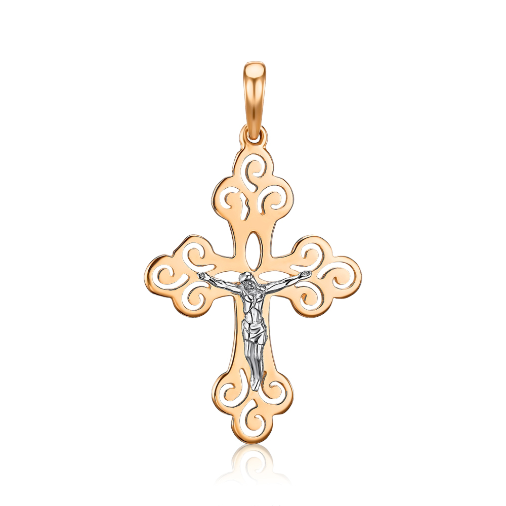 Золотой крестик P-564-P/01