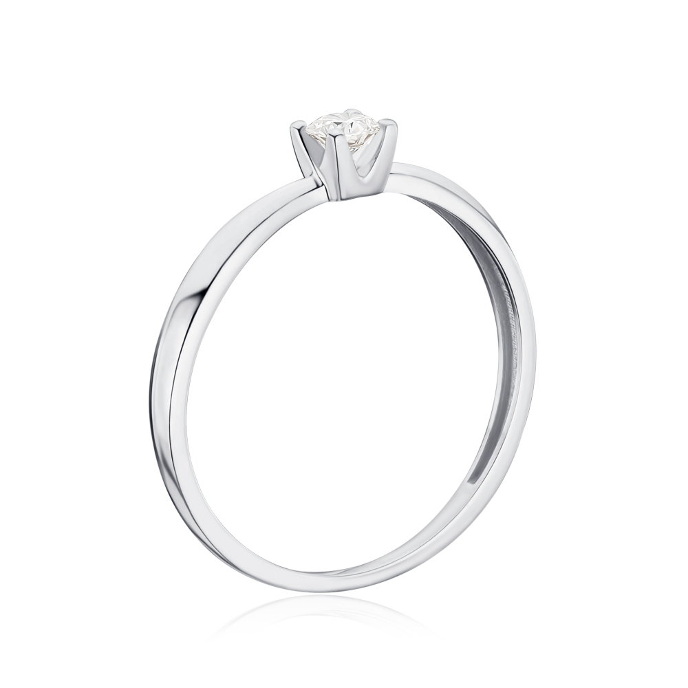 Золота каблучка з діамантом P-800084-B/02/9218