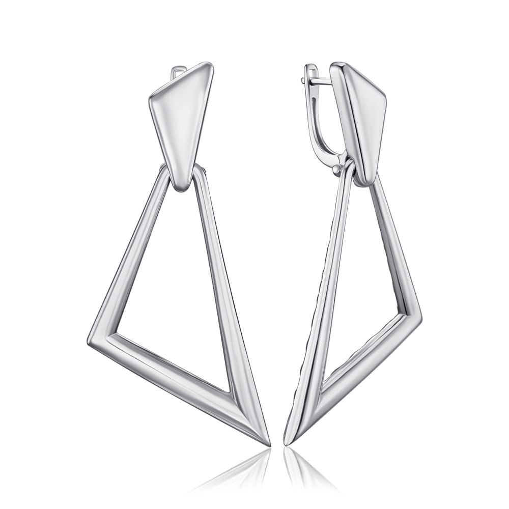 Золоті сережки без вставки P-K-5325-E/02