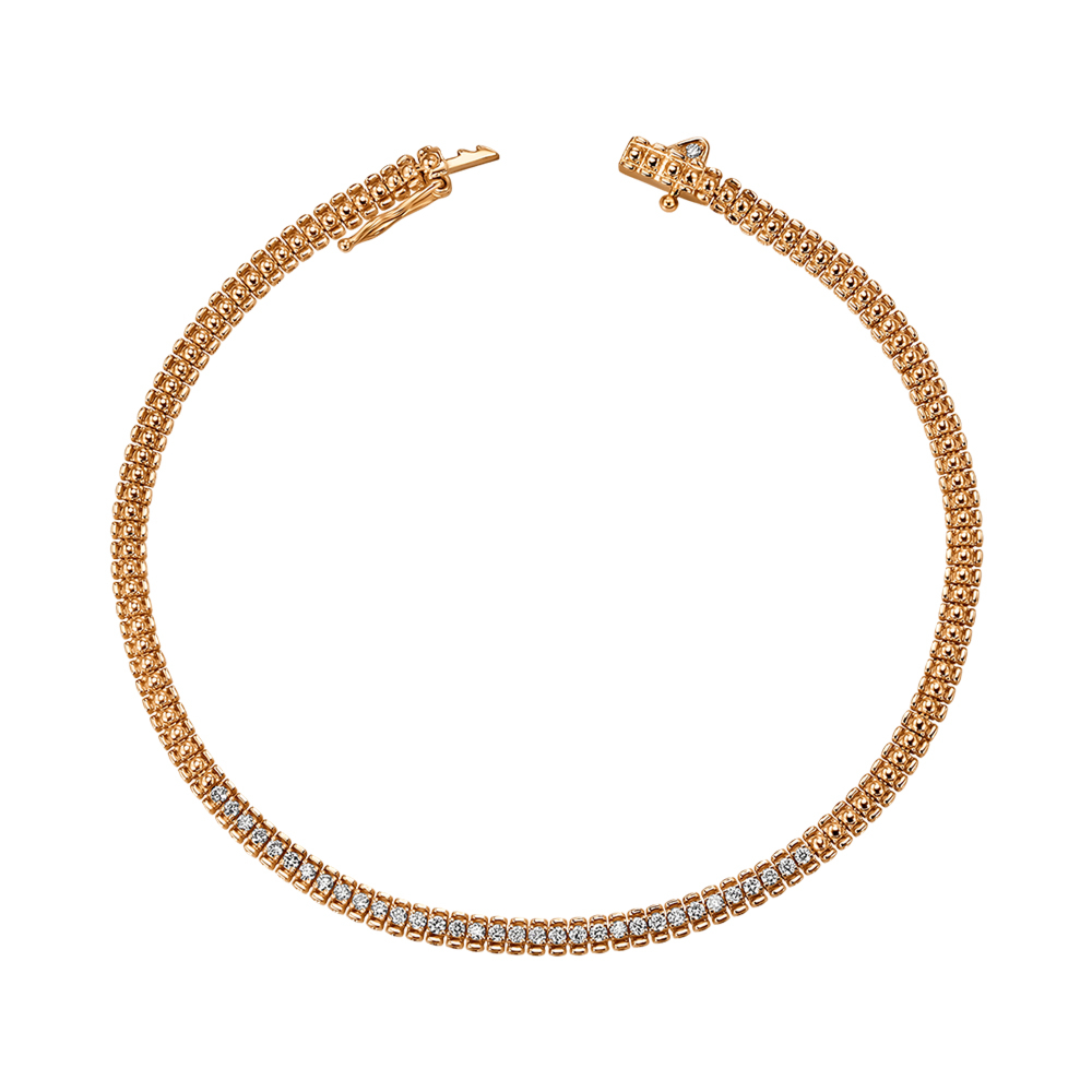 Золотой браслет с бриллиантами P-SY01873-K/01/8582