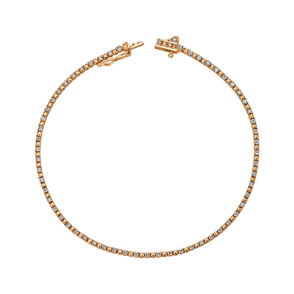 Золотий браслет з діамантами P-SY01877-K/01/8582