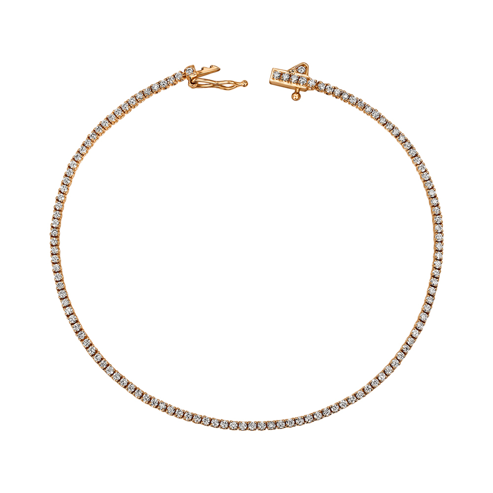 Золотий браслет з діамантами P-SY01878-K/01/8582