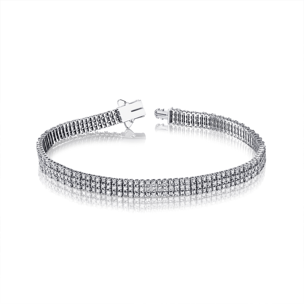 Золотой браслет с бриллиантами P-SY03030-B/02/8582