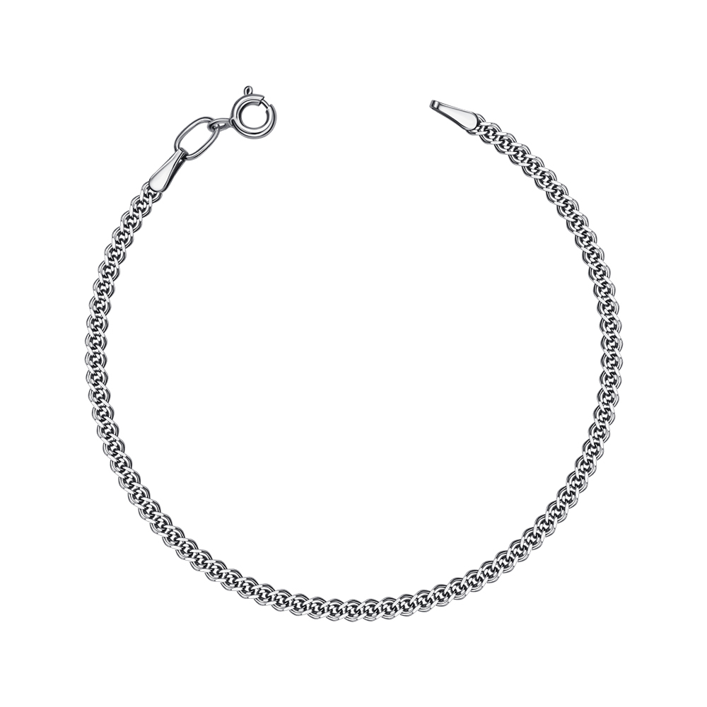 Срібний браслет без вставки 36514-B/12