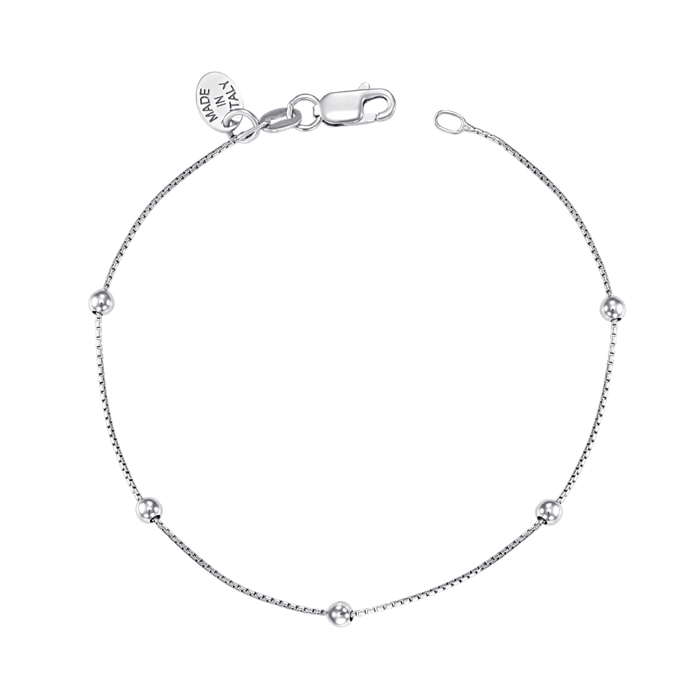 Серебряный браслет. Артикул PR0196_BR1834-B/12