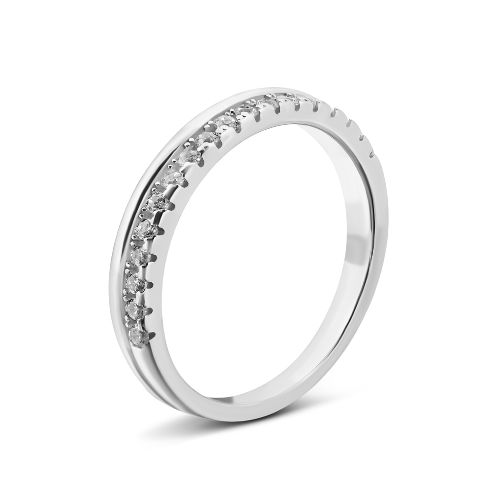 Серебряное кольцо с фианитами. Артикул UG5RIV7001-9