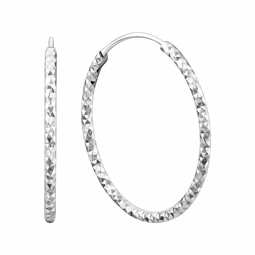 Серебряные серьги-конго. Артикул UG5SE00859-20mm
