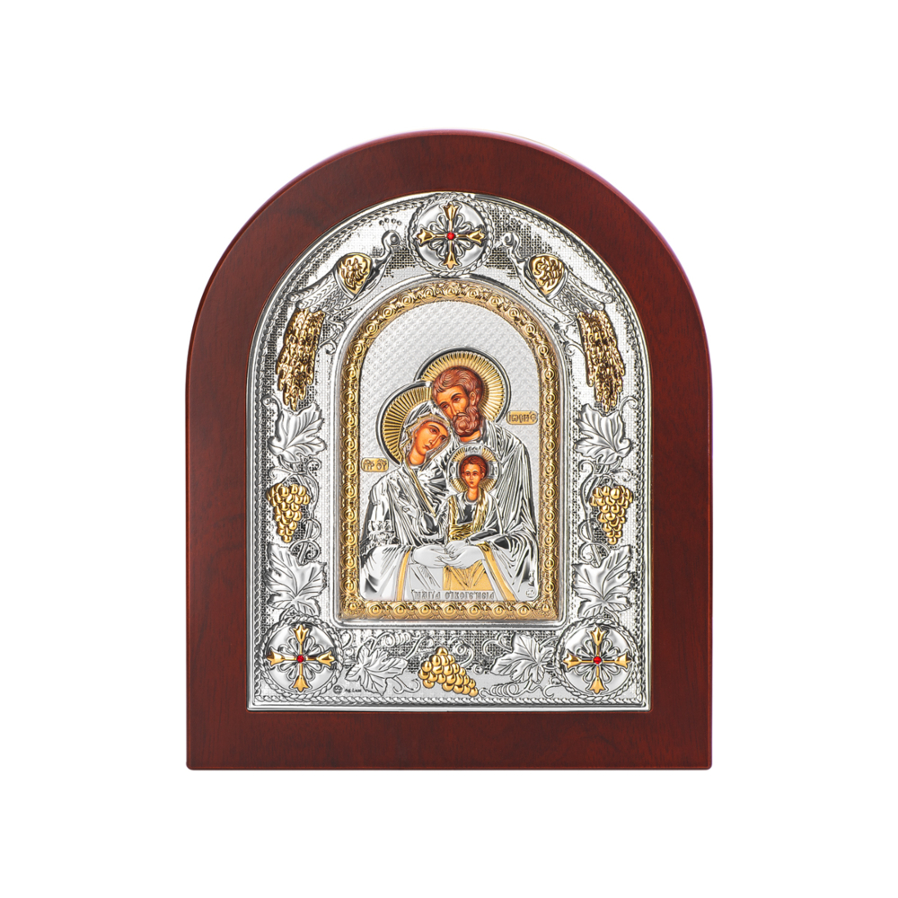 Серебряная икона Божья Матерь.Артикул UG5MA/E 3105 BX