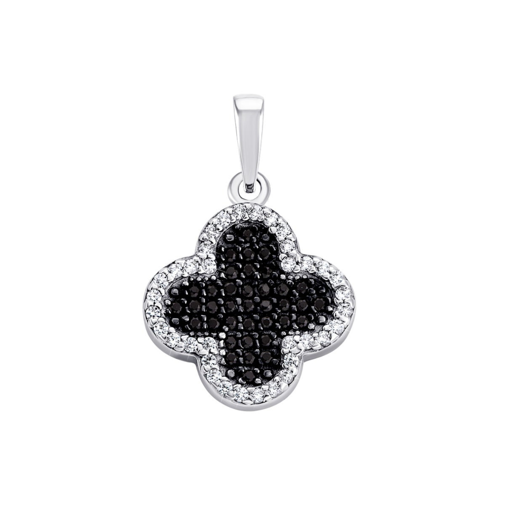 Серебряная подвеска с фианитами. Артикул UG530594chb