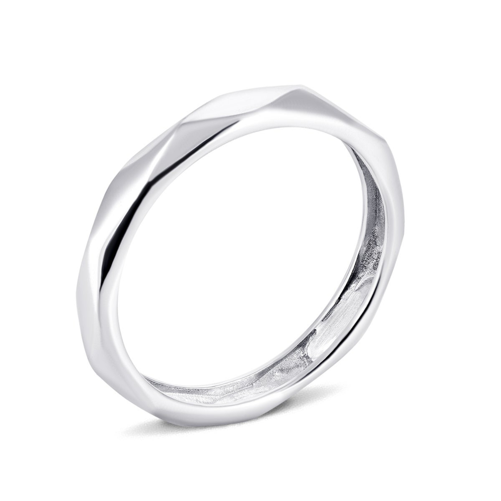 Серебряное кольцо. Артикул UG5663К(б/к).Rh