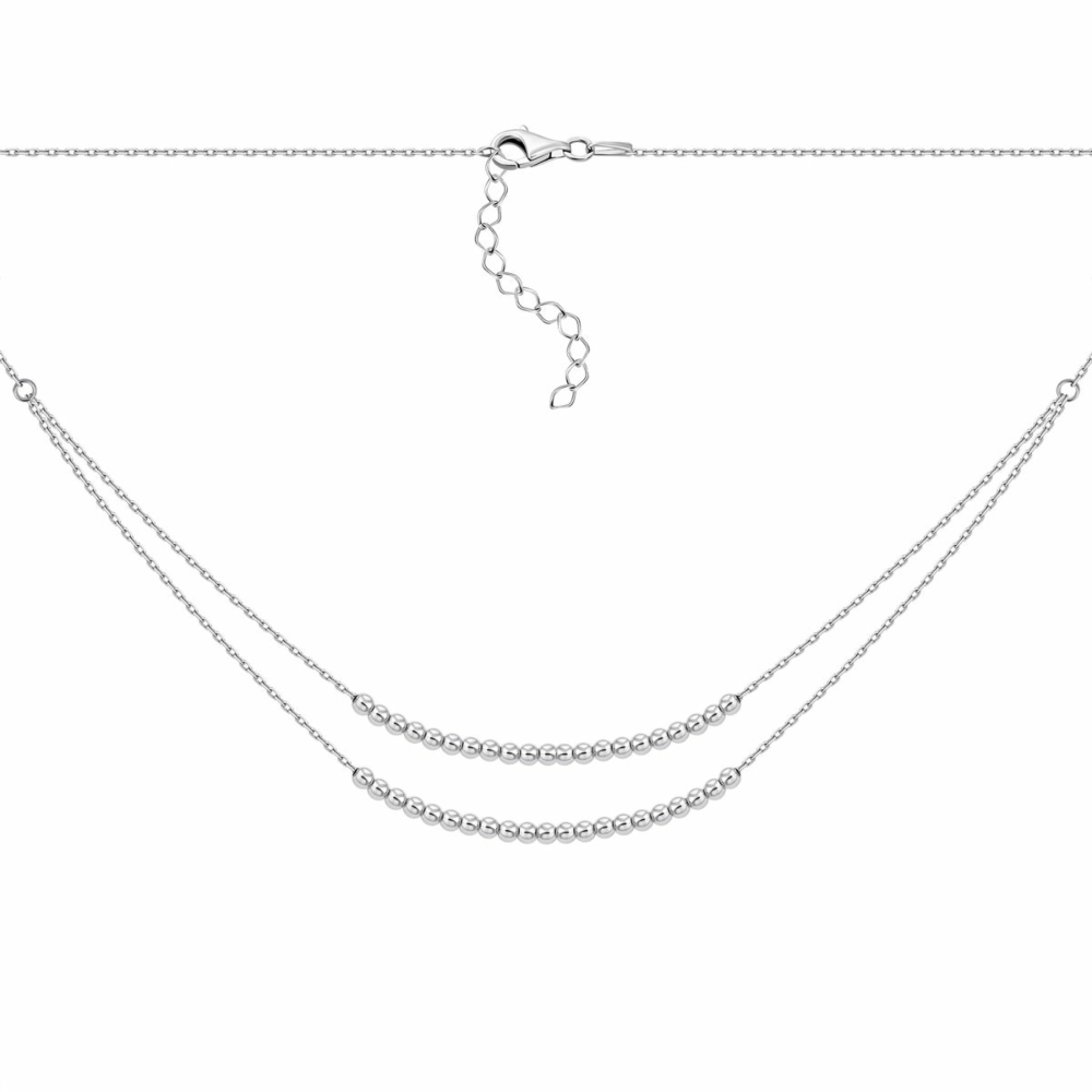 Серебряное колье. Артикул UG53BN-01541-1