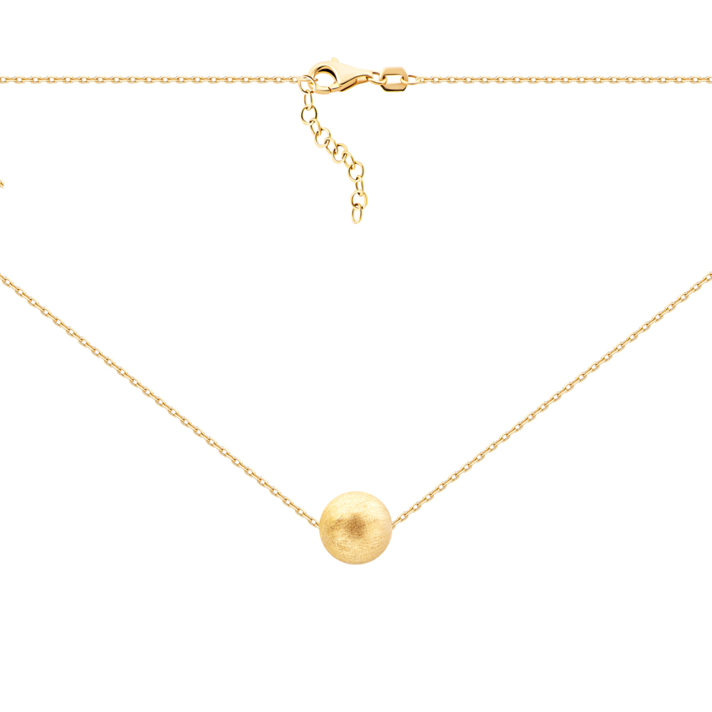 Серебряное колье с позолотой.Артикул UG52SN-01529-2