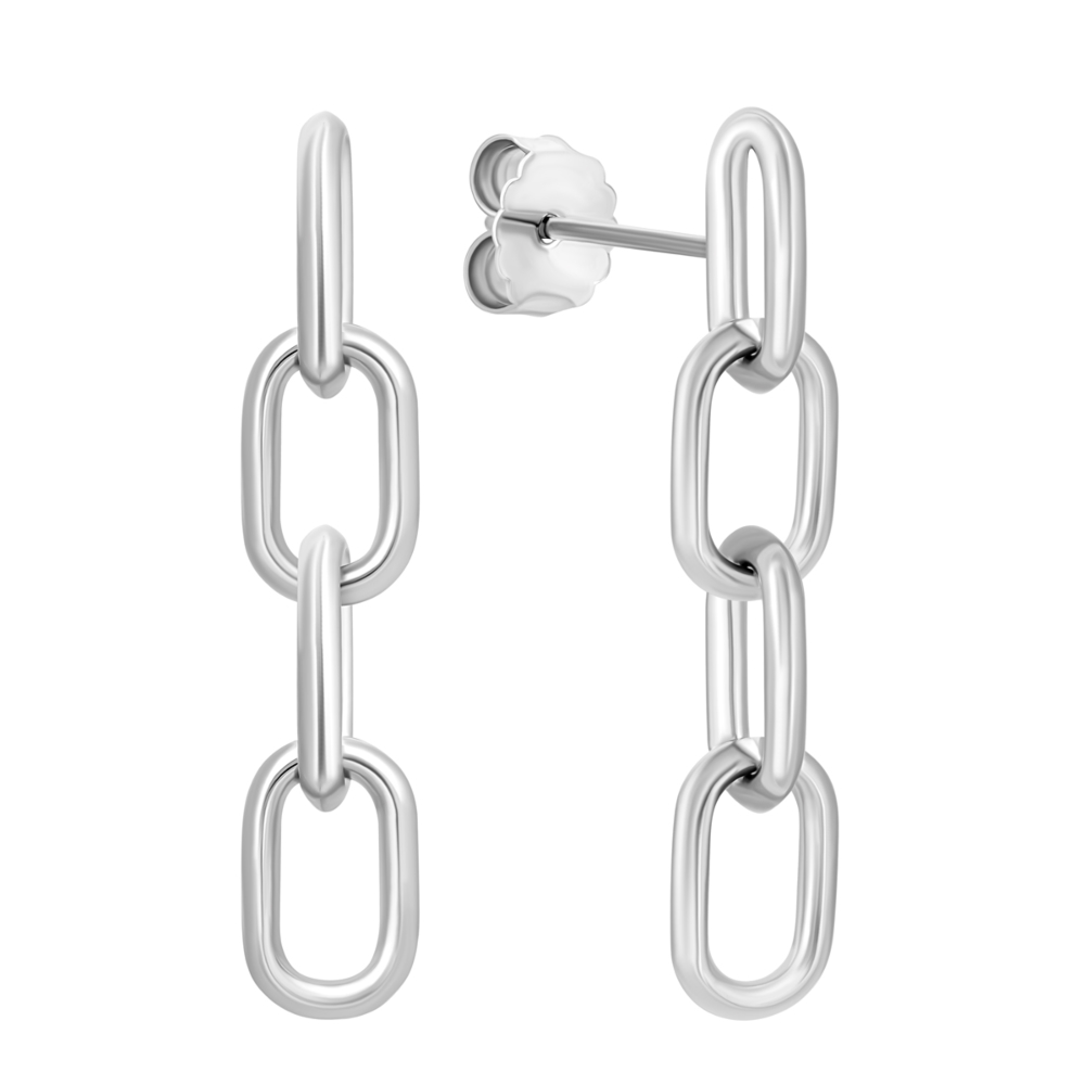 Серебряные серьги-подвески.Артикул UG5SZDE00354