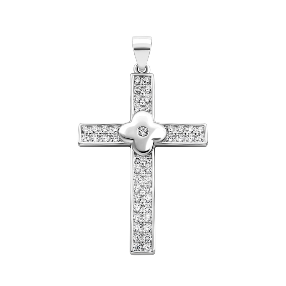Серебряный крестик.Артикул UG51PE45927