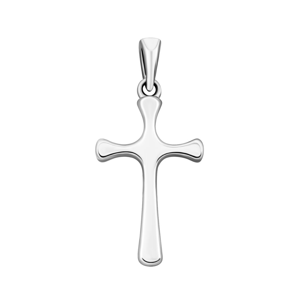 Серебряный крестик.Артикул UG5G00010