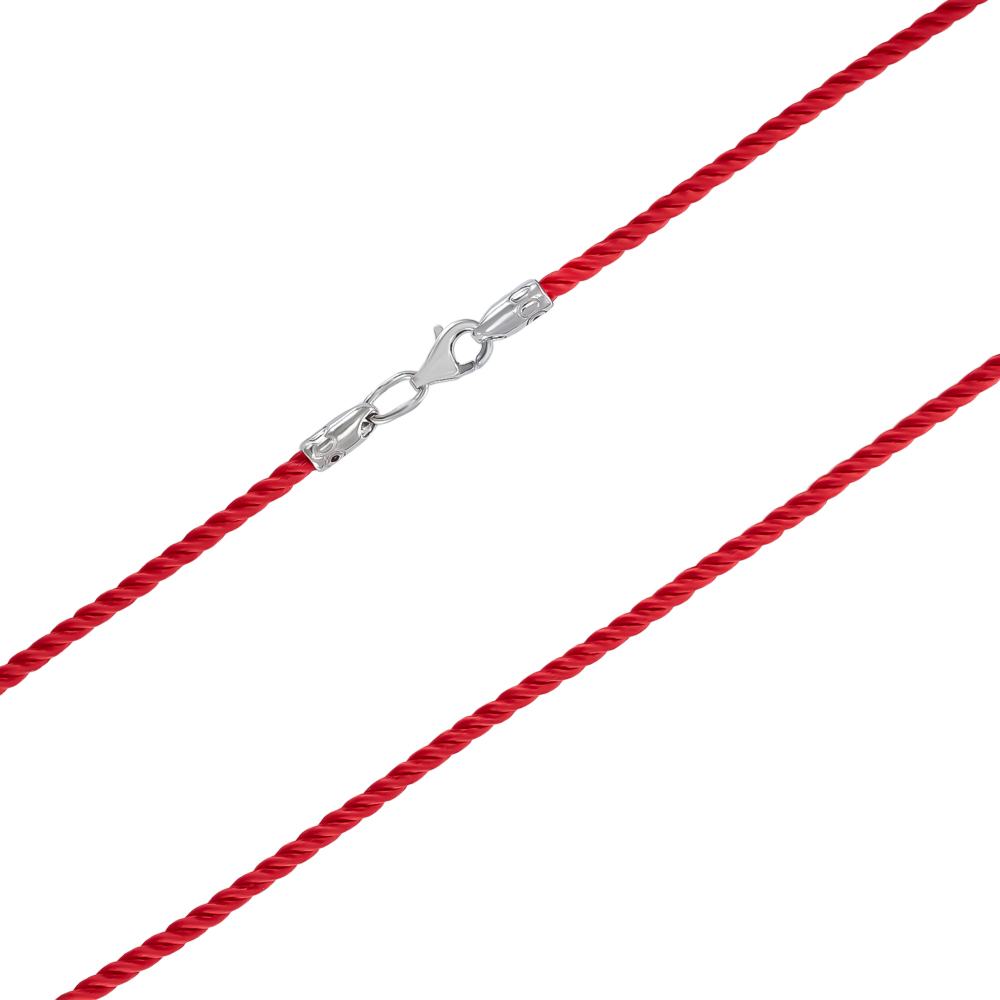 Шовковий шнурок. Артикул SGrit2mm Red ROD